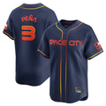 My Store H.Astros #3 Jeremy Pe?a Player Navy City Connect Home Limited Stitched Jerseys