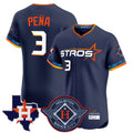 My Store H.Astros #3 Jeremy Pe?a Player Navy City Connect Limited Elite Home Stitched Jerseys