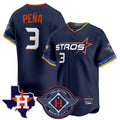 My Store H.Astros #3 Jeremy Pe?a Player Navy City Connect Texas Patch Vapor Premier Limited Home Stitched Jerseys