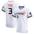 My Store H.Astros #3 Jeremy Pe?a Player White City Connect Limited Elite Home Stitched Jerseys