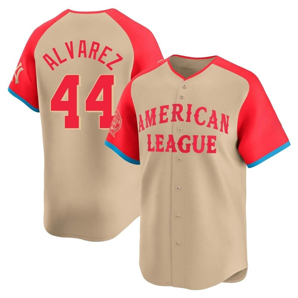 My Store H.Astros #44 Yordan Alvarez Player Cream American League All-Star Game Limited Stitched Jerseys
