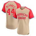 My Store H.Astros #44 Yordan Alvarez Player Cream American League All-Star Limited Elite Home Stitched Jerseys