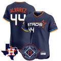 My Store H.Astros #44 Yordan Alvarez Player Navy City Connect Texas Patch Vapor Premier Limited Elite Home Stitched Jerseys