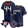 My Store H.Astros #44 Yordan Alvarez Player Navy City Connect Texas Patch Vapor Premier Limited Home Stitched Jerseys