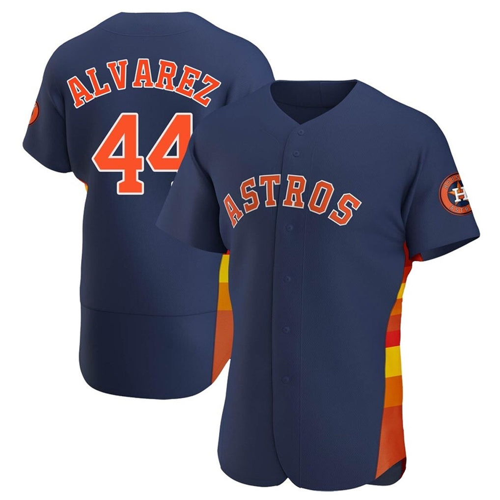 My Store H.Astros #44 Yordan Alvarez Player Navy Limited Elite Home Stitched Jerseys