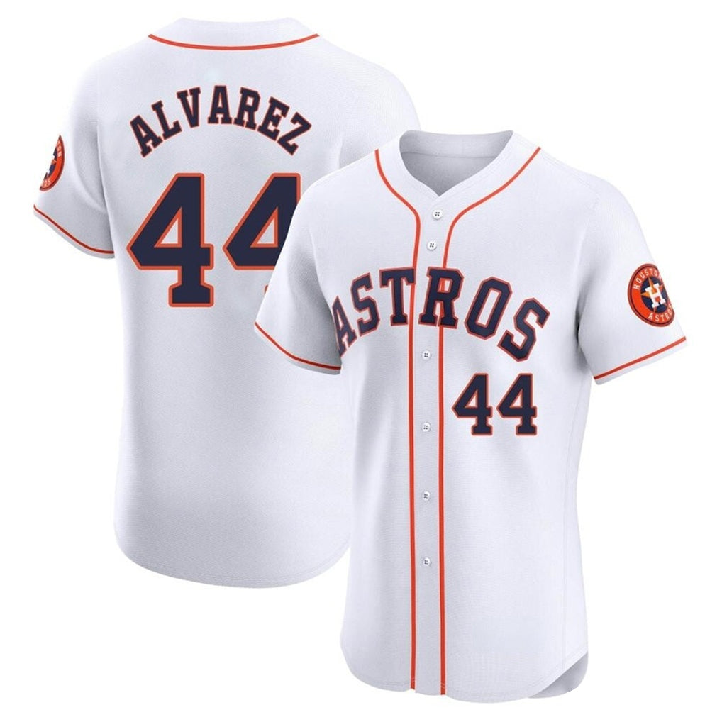 My Store H.Astros #44 Yordan Alvarez Player White Limited Elite Home Stitched Jerseys