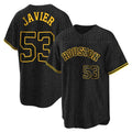 My Store H.Astros #53 Cristian Javier Player Snake Skin City Home Game Stitched Jerseys