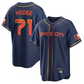 My Store H.Astros #71 Josh Hader Player Navy City Connect Home Game Stitched Jerseys