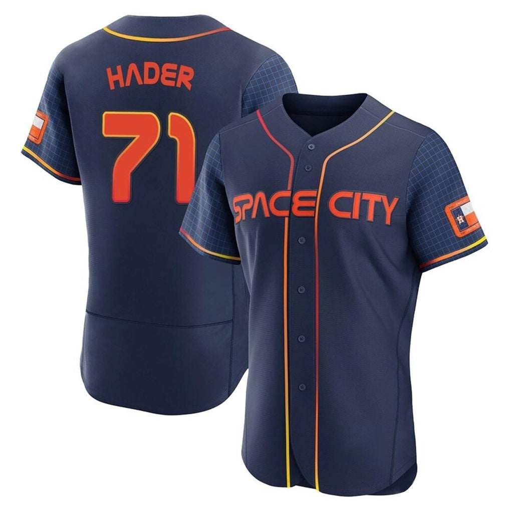 My Store H.Astros #71 Josh Hader Player Navy City Connect Limited Elite Home Stitched Jerseys