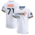 My Store H.Astros #71 Josh Hader Player White City Connect Limited Elite Home Stitched Jerseys