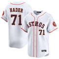 My Store H.Astros #71 Josh Hader Player White Home Limited Stitched Jerseys