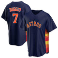 My Store H.Astros #7 Craig Biggio Player Navy Home Game Stitched Jerseys