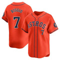My Store H.Astros #7 Craig Biggio Player Orange Home Limited Stitched Jerseys