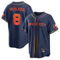 My Store H.Astros #8 Christian Walker Player Navy City Connect Home Game Stitched Jerseys