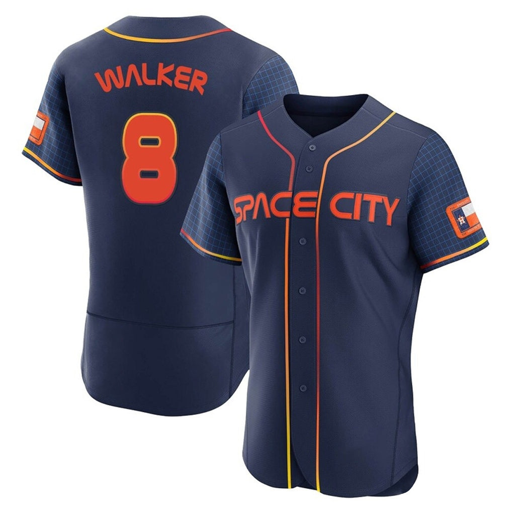 My Store H.Astros #8 Christian Walker Player Navy City Connect Limited Elite Home Stitched Jerseys