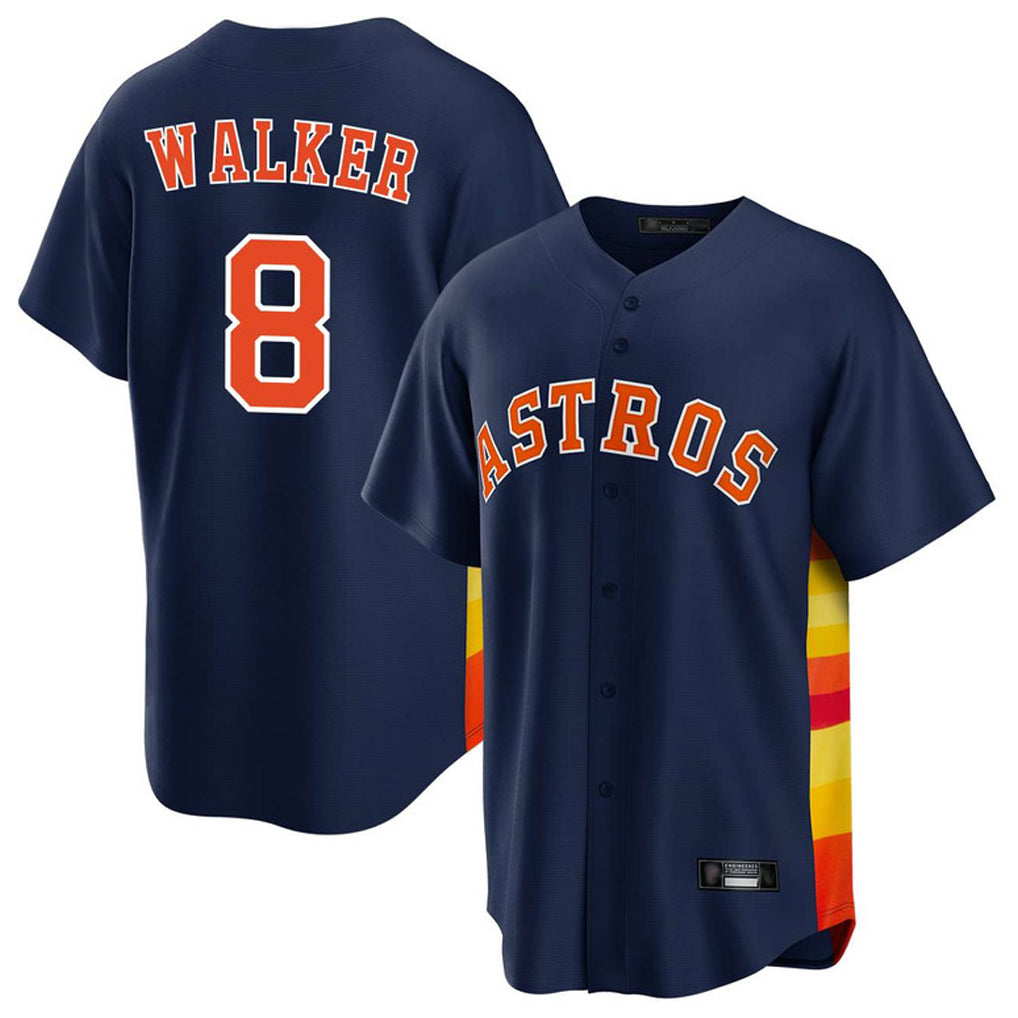 My Store H.Astros #8 Christian Walker Player Navy Home Game Stitched Jerseys