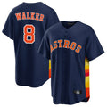 My Store H.Astros #8 Christian Walker Player Navy Home Game Stitched Jerseys