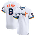 My Store H.Astros #8 Christian Walker Player White City Connect Limited Elite Home Stitched Jerseys