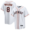 My Store H.Astros #8 Christian Walker Player White Home Game Stitched Jerseys