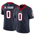 My Store H.Texans #0 Azeez Al-Shaair Player Navy Limited Vapor F.U.S.E. Home Game Stitched Jerseys