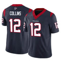My Store H.Texans #12 Nico Collins Player Navy Limited Vapor F.U.S.E. Home Game Stitched Jerseys