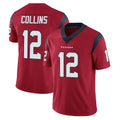 My Store H.Texans #12 Nico Collins Player Red Limited Vapor Untouchable Home Game Stitched Jerseys