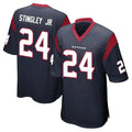My Store H.Texans #24 Derek Stingley Jr. Player Navy Home Game Stitched Jerseys