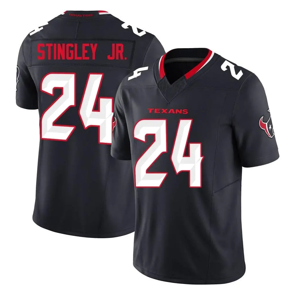 My Store H.Texans #24 Derek Stingley Jr. Player Navy Limited Alternate Vapor F.U.S.E. Home Game Stitched Jerseys
