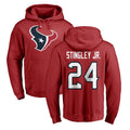 My Store H.Texans #24 Derek Stingley Jr. Player Red Pro Line Pullover Hoodie Limited Game Stitched Jerseys