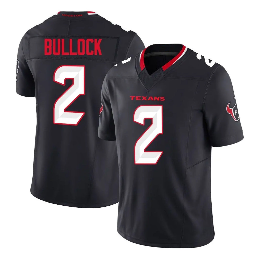 My Store H.Texans #2 Calen Bullock Player Navy Limited Alternate Vapor F.U.S.E. Home Game Stitched Jerseys