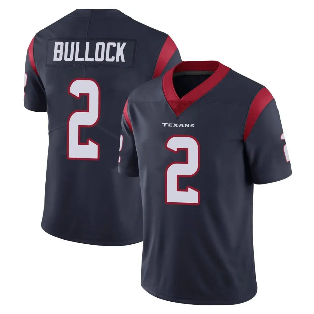 My Store H.Texans #2 Calen Bullock Player Navy Limited Vapor Untouchable Home Game Stitched Jerseys