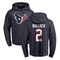 My Store H.Texans #2 Calen Bullock Player Navy Pro Line Pullover Hoodie Limited Game Stitched Jerseys