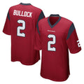 My Store H.Texans #2 Calen Bullock Player Red Home Game Stitched Jerseys
