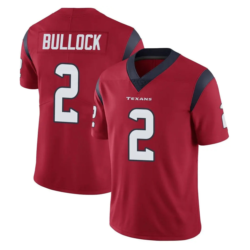 My Store H.Texans #2 Calen Bullock Player Red Limited Vapor Untouchable Home Game Stitched Jerseys