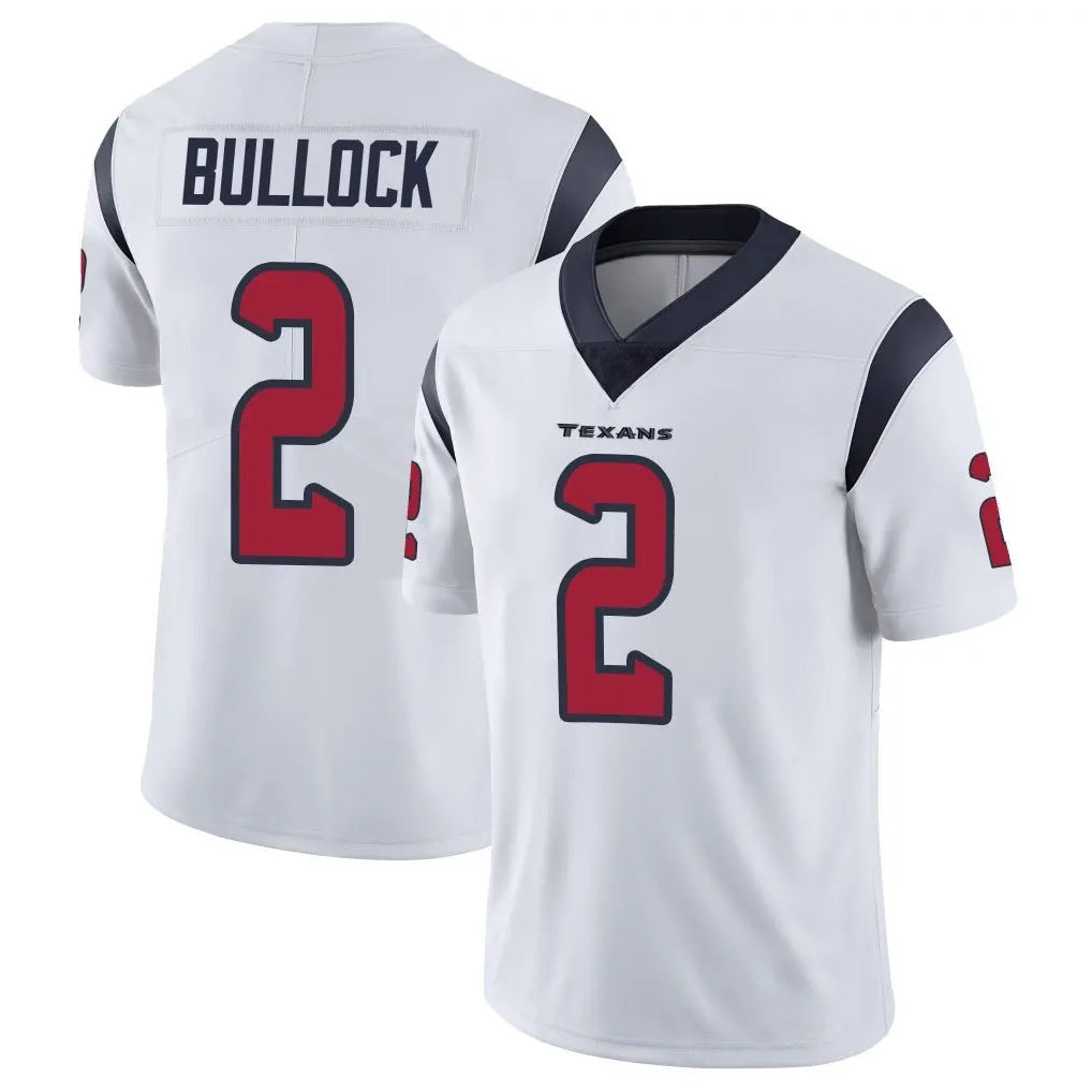My Store H.Texans #2 Calen Bullock Player White Limited Vapor Untouchable Home Game Stitched Jerseys