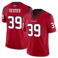 My Store H.Texans #39 Henry To'oTo'o Player Red Limited Vapor F.U.S.E. Home Game Stitched Jerseys