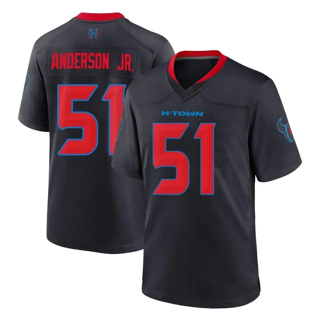 My Store H.Texans #51 Will Anderson Jr. Player Navy 2nd Alternate Home Game Stitched Jerseys