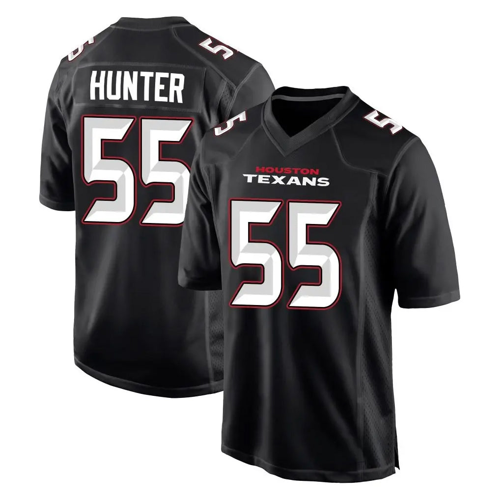 My Store H.Texans #55 Danielle Hunter Player Carbon Black Fashion Home Game Stitched Jerseys
