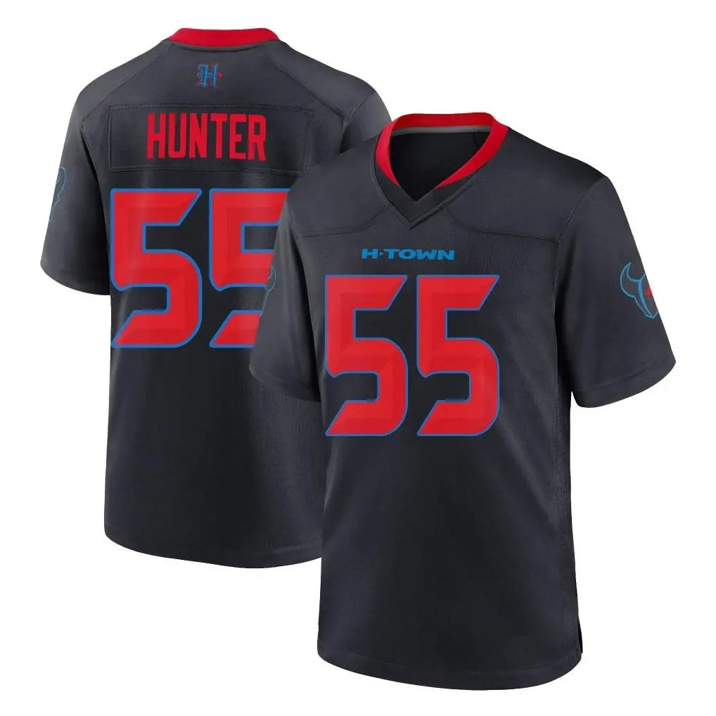 My Store H.Texans #55 Danielle Hunter Player Navy 2nd Alternate Home Game Stitched Jerseys