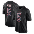 My Store H.Texans #5 Jalen Pitre Player Black Fashion Home Game Stitched Jerseys
