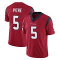 My Store H.Texans #5 Jalen Pitre Player Red Limited Vapor Untouchable Home Game Stitched Jerseys