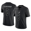 My Store H.Texans #6 Reed Blankenship Player Black Reflective Limited Game Stitched Jerseys