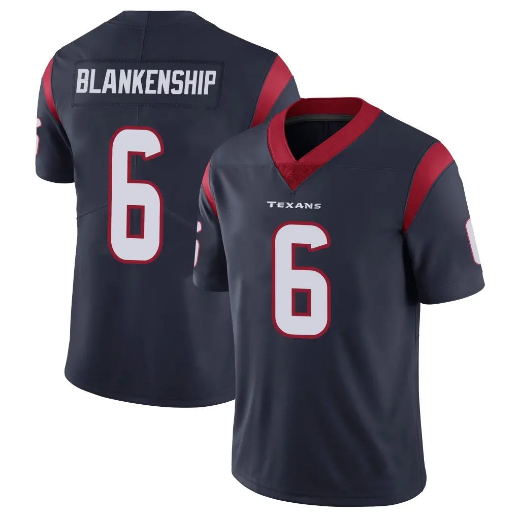 My Store H.Texans #6 Reed Blankenship Player Navy Limited Vapor Untouchable Home Game Stitched Jerseys