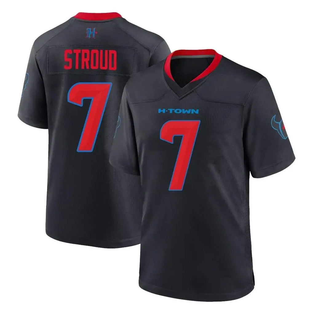 My Store H.Texans #7 CJ Stroud Player Navy 2nd Alternate Home Game Stitched Jerseys