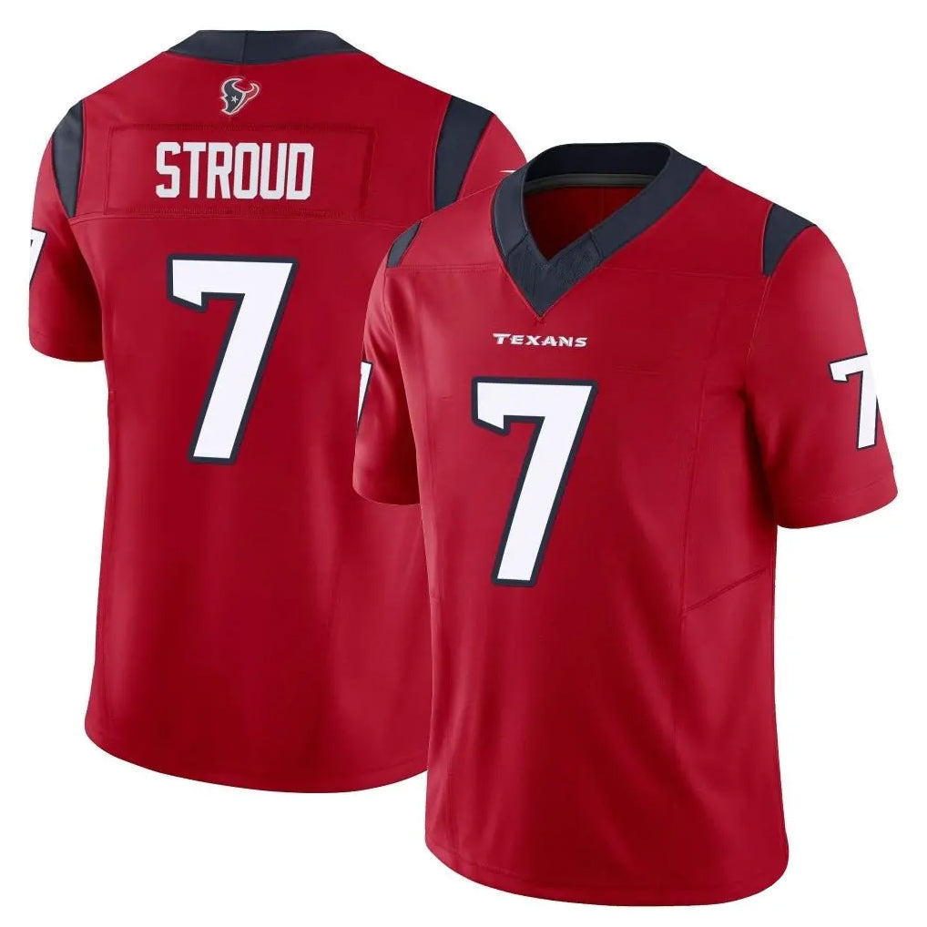 My Store H.Texans #7 CJ Stroud Player Red Limited Vapor F.U.S.E. Home Game Stitched Jerseys