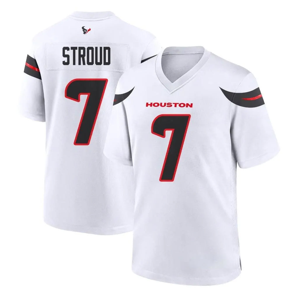 My Store H.Texans #7 CJ Stroud Player White Home Game Stitched Jerseys
