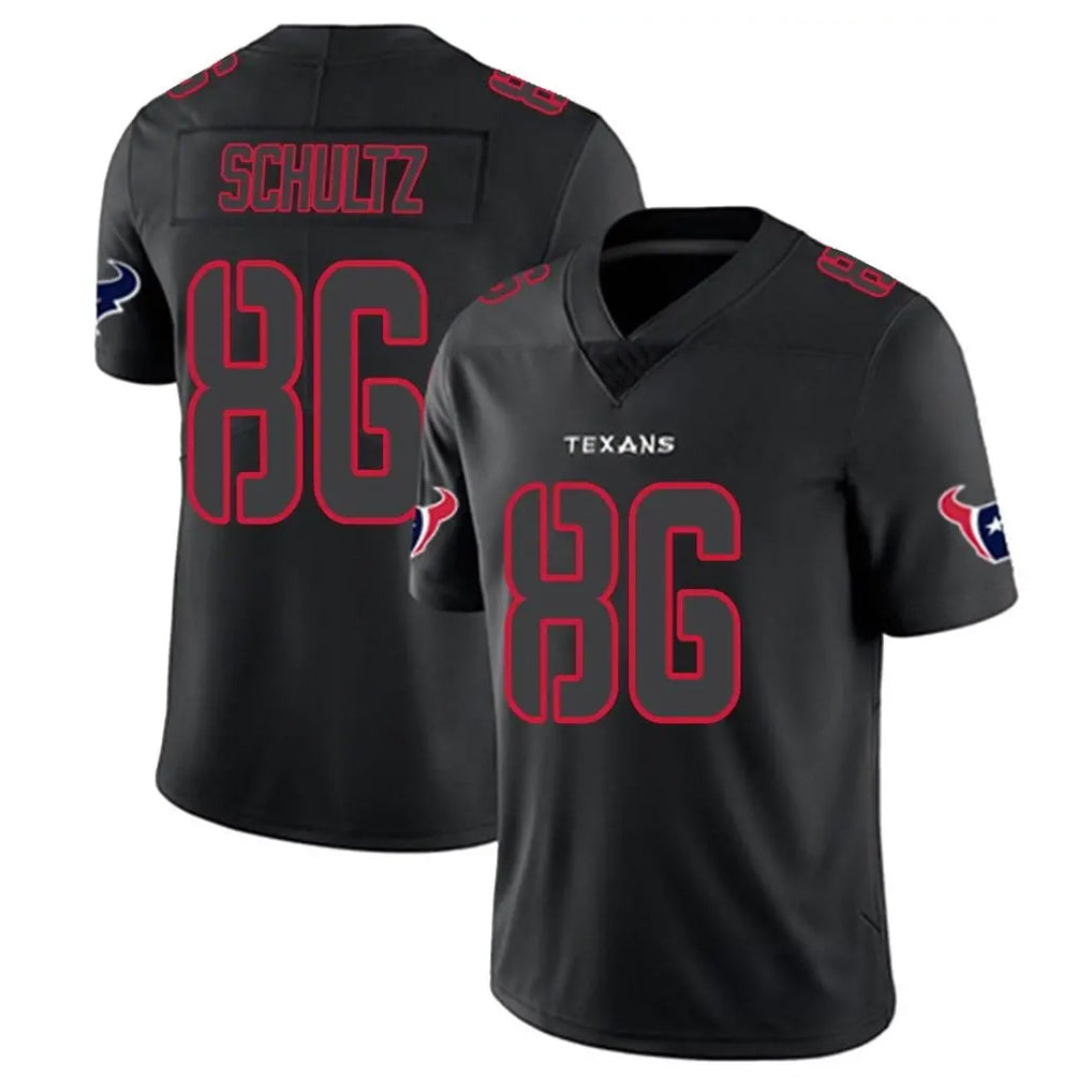 My Store H.Texans #86 Dalton Schultz Player Black Impact Limited Game Stitched Jerseys