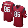 My Store H.Texans #86 Dalton Schultz Player Red Home Game Stitched Jerseys