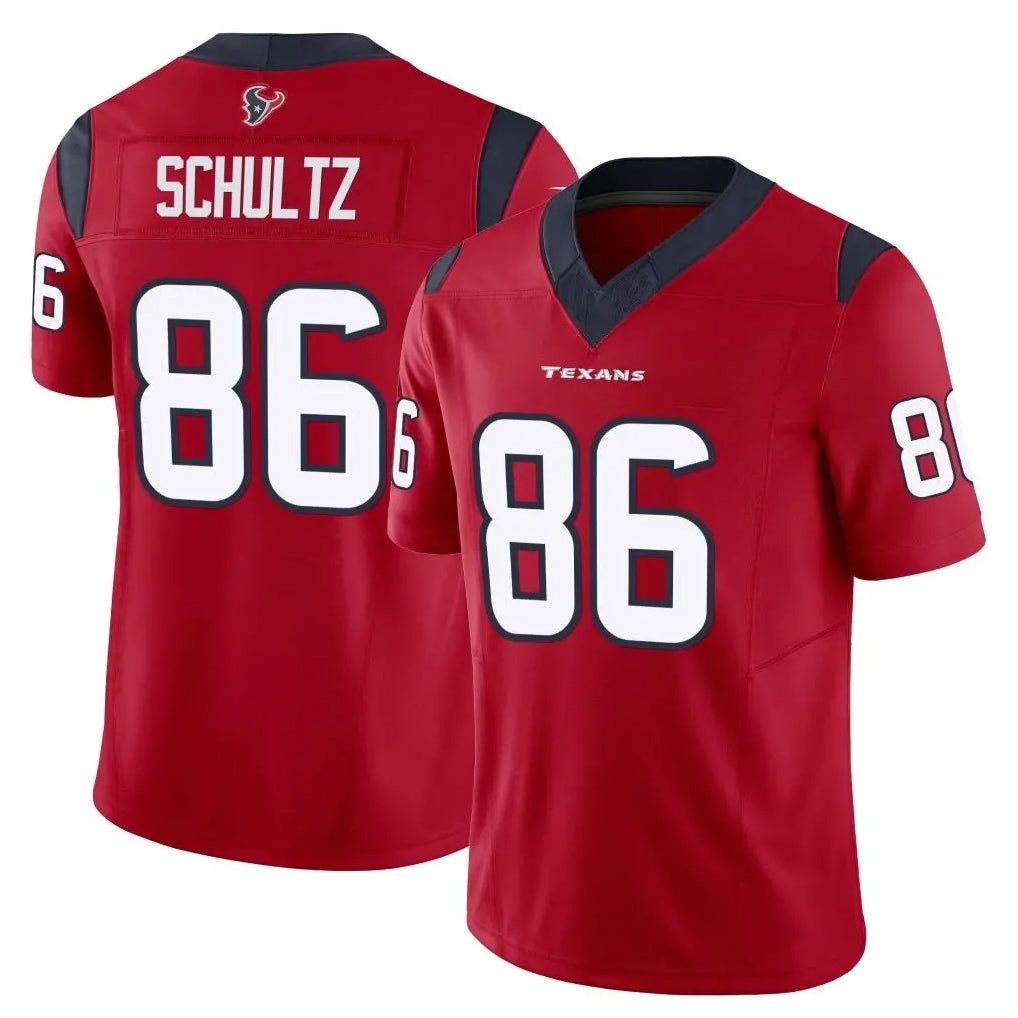 My Store H.Texans #86 Dalton Schultz Player Red Limited Vapor F.U.S.E. Home Game Stitched Jerseys