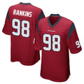 My Store H.Texans #98 Sheldon Rankins Player Red Home Game Stitched Jerseys